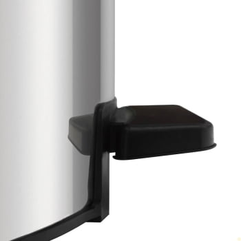 Lixeira Inox Tramontina Com pedal Loop 5L Fechamento Softclose 94547/005