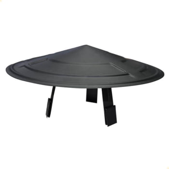 Chapeu Chines Para Chamine 110Mm Preto 7930 Chapeu Chines Para Chamine 110Mm Preto 7930
