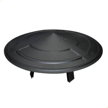 Chapeu Chines Para Chamine 110Mm Preto 7930