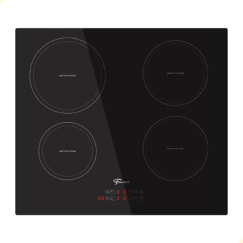 Cooktop De Indução Fischer 4 Bocas Vitrocerâmica Com Touch Screen 220V 89825 Cooktop De Indução Fischer 4 Bocas Vitrocerâmica Com Touch Screen 220V 89825