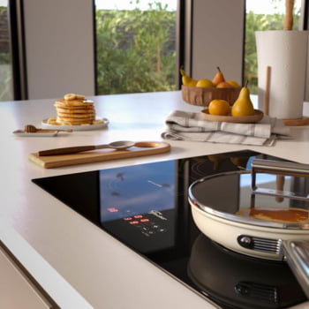 Cooktop De Indução Fischer 4 Bocas Vitrocerâmica Com Touch Screen 220V 89825