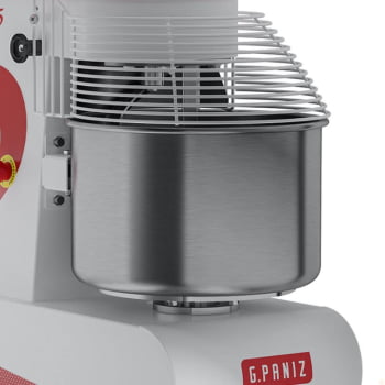 Amassadeira Espiral G.Paniz AE15G2 - 3 velocidades 380V Trifásico 15 Kg