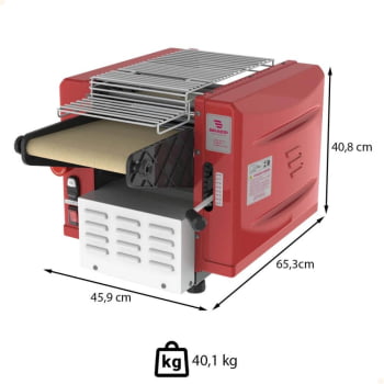Modeladora De Pães Braesi MBMJ-22/1 Style G2 Bivolt Monofásica 1 Kg B12588