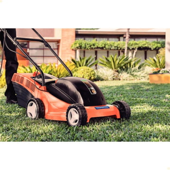 Cortador de Grama Elétrico Tramontina CE35P Com Diâmetro de Corte de 35 Cm Coletor Rígido 220V