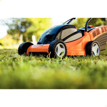 Cortador de Grama Elétrico Tramontina CE35P Com Diâmetro de Corte de 35 Cm Coletor Rígido 220V