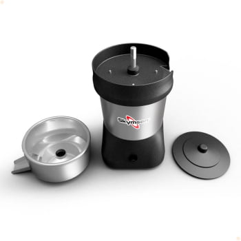 Extrator De Sucos Skymsen EX Em Aço Inox E Câmara Em Alumínio Bivolt