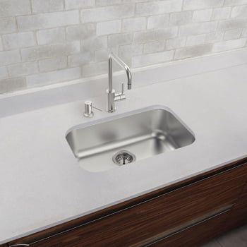 Cuba Tramontina Lavínia 56 BL Prime em Aço Inox Acetinado 56x34 cm com Válvula 94024102