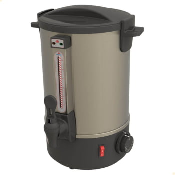 Cafeteira Elétrica Progás PRC-08 Em Aço Inox 8 Litros Automática 127V 