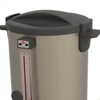 Cafeteira Elétrica Progás PRC-08 Em Aço Inox 8 Litros Automática 127V 