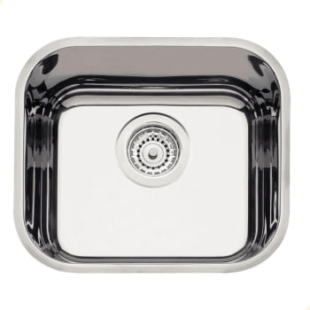 Cuba Tramontina Lavínia 40BL Prime em Aço Inox Alto Brilho 40x34 cm com Válvula 94020207