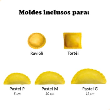 Máquina Fechador de Massas Saro Automático FM Inox Bivolt 110/220 V