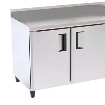 Balcão Refrigerado Ar Forçado Venâncio 2 Portas 360 Litros VBSR15 1500 220V Externo em Inox - 28751