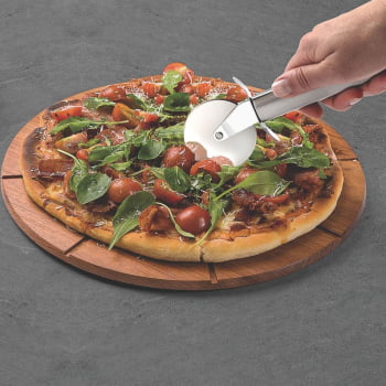Cortador De Pizza Tramontina Marffim Em Aço Inox 63809130