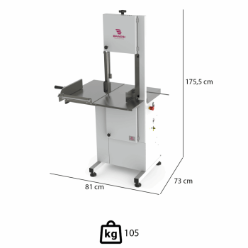 Serra Fita Braesi Profissional BSFPI-282 Em Aço Inox Bivolt B14207