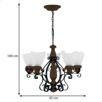 Lustre Muller Astis Envelhecido 7035E