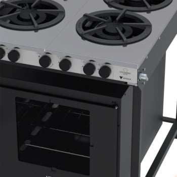 Fogão Industrial Venax Gás 4 Bocas Mesa em Inox FFI 430-2 GOURMET 16418