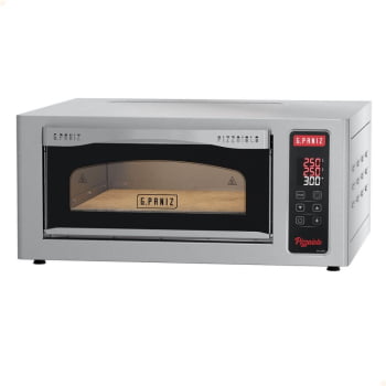 Forno Lastro para Pizza Elétrico G.Paniz Digital FPE-400D 220V Monofásico