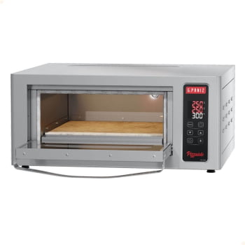 Forno Lastro para Pizza Elétrico G.Paniz Digital FPE-400D 220V Monofásico