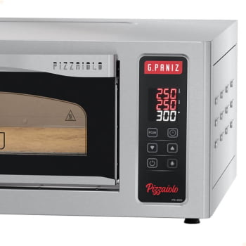Forno Lastro para Pizza Elétrico G.Paniz Digital FPE-400D 220V Monofásico