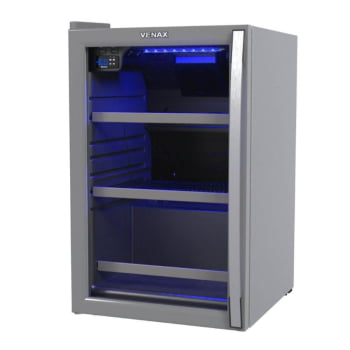 Cervejeira Venax 102 Litros Cinza Porta Invertida 220V Expvbl102 37745