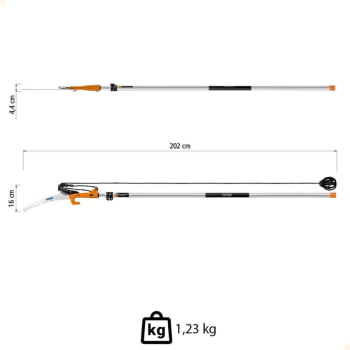 Serrote Podador de Galhos Altos Tramontina Profissional 13" Com Cabo Até 3 Metros 78380681