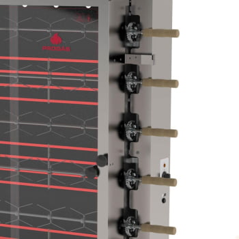 Forno Assador Rotativo Elétrico Progás PR-631 E 6 Espetos 380V P45797