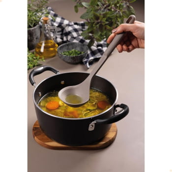 Concha Tramontina Softta de Silicone Cinza 25854160