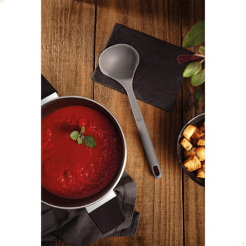 Concha Tramontina Softta de Silicone Cinza 25854160