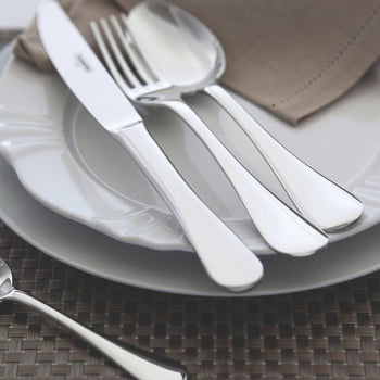 Faqueiro Tramontina Classic Em Aço Inox Facas De Mesa Forjadas Acabamento Brilho 30 Peças 66928190
