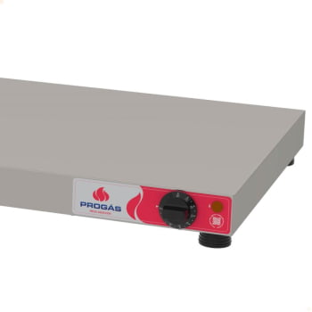 Mesa Aquecida Progás PRMAQ-13 Inox 220V 130 Cm De Largura P44585