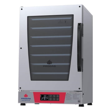 Kit Forno Elétrico Progás Plus C/Vapor 220V Com Mesa MES-008 Prp E 8 Bandejas Imeca