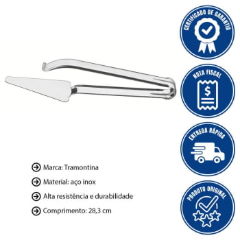 Kit Cortador De Pizza Tramontina Marffim + 12 Pegadores Para Pizza Tramontina Utility 