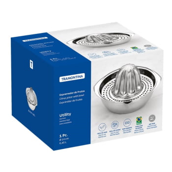 Espremedor de Frutas Tramontina Utility em Aço Inox 61107140