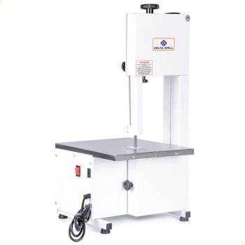 Serra Fita 1,46mts Delta Grill Branca 1/3 CV Bivolt Monofásica 1026