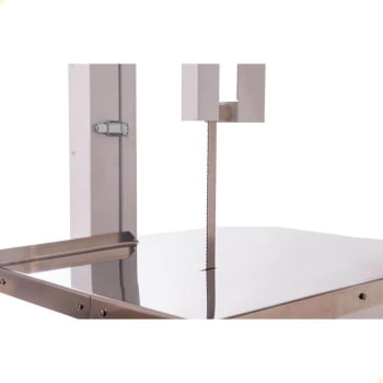 Serra Fita 1,46mts Delta Grill Branca 1/3 CV Bivolt Monofásica 1026