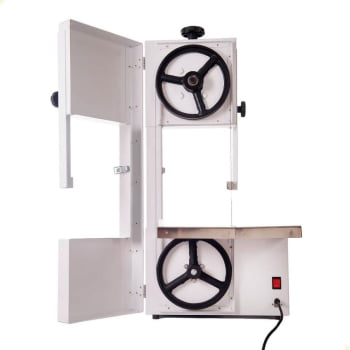 Serra Fita 1,46mts Delta Grill Branca 1/3 CV Bivolt Monofásica 1026