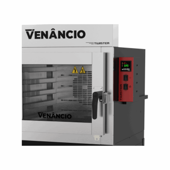 Conjunto Forno Turbo Venâncio Twister A Gás Com Vapor + 5 Esteiras Com Base 127V FVT5G 57391