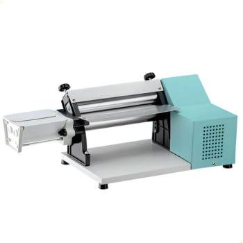 Cilindro Laminador Elétrico Malta 28 Cm Com Cortador de Talharim Verde 220V 3127006