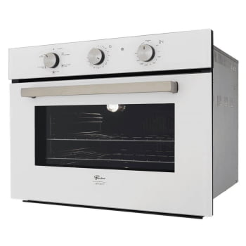 Forno Elétrico Embutir Fischer Infinity Branco 127v 50 Litros Com Air Fryer 5 Funções 15740(19296)