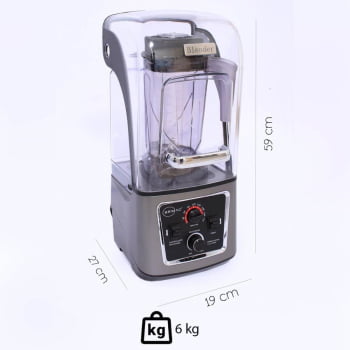 Liquidificador Industrial Encapsulado Brimac 2,5L 2200W 220V BLBS2,5