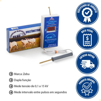 Voltimetro Digital Zebu 566