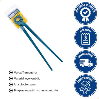Torquês Armador Aço 12" Tramontina MASTER com Pintura Eletrostática 41052112