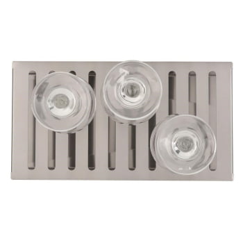 Escorredor Tramontina Em Inox 30x15cm Acabamento Acetinado Para Uso No Canal Organizador 94534023