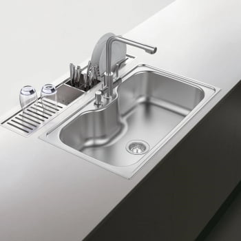 Escorredor Tramontina Em Inox 30x15cm Acabamento Acetinado Para Uso No Canal Organizador 94534023