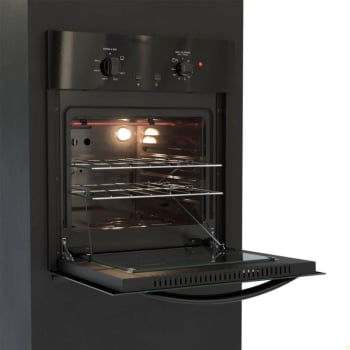 Forno de Embutir Venax á Gás 50L Totale Nero GIII GLP 220V 26019