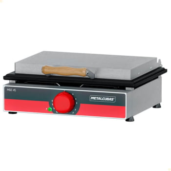 Grill Elétrico Metlacubas 45cm Em Aço Inox 220V MGE-45