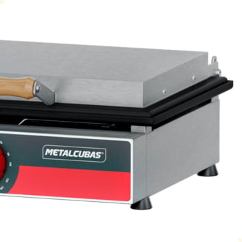 Grill Elétrico Metlacubas 45cm Em Aço Inox 220V MGE-45