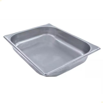 Cuba Lisa Venâncio Em Inox 304 Gn 1/2 32,5 X 26,5 X 6 cm Para Forno Combinado Gn 1/2 515031