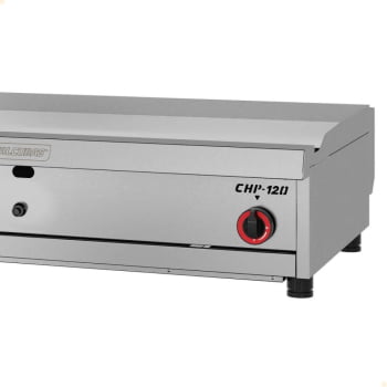 Chapa Bifeteira Metalcubas Premium 19mm Gás Com Acendimento Automático CHP 120 G2